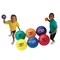 S&S Worldwide Gator Skin Junior Dodgeballs. Assorted color 5" PU Coated Foam Balls. Soft No-Sting Kid's Balls for Camps, After School Programs, Basement Dodgeball and more. For Ages 4 - 8. Set of 6.